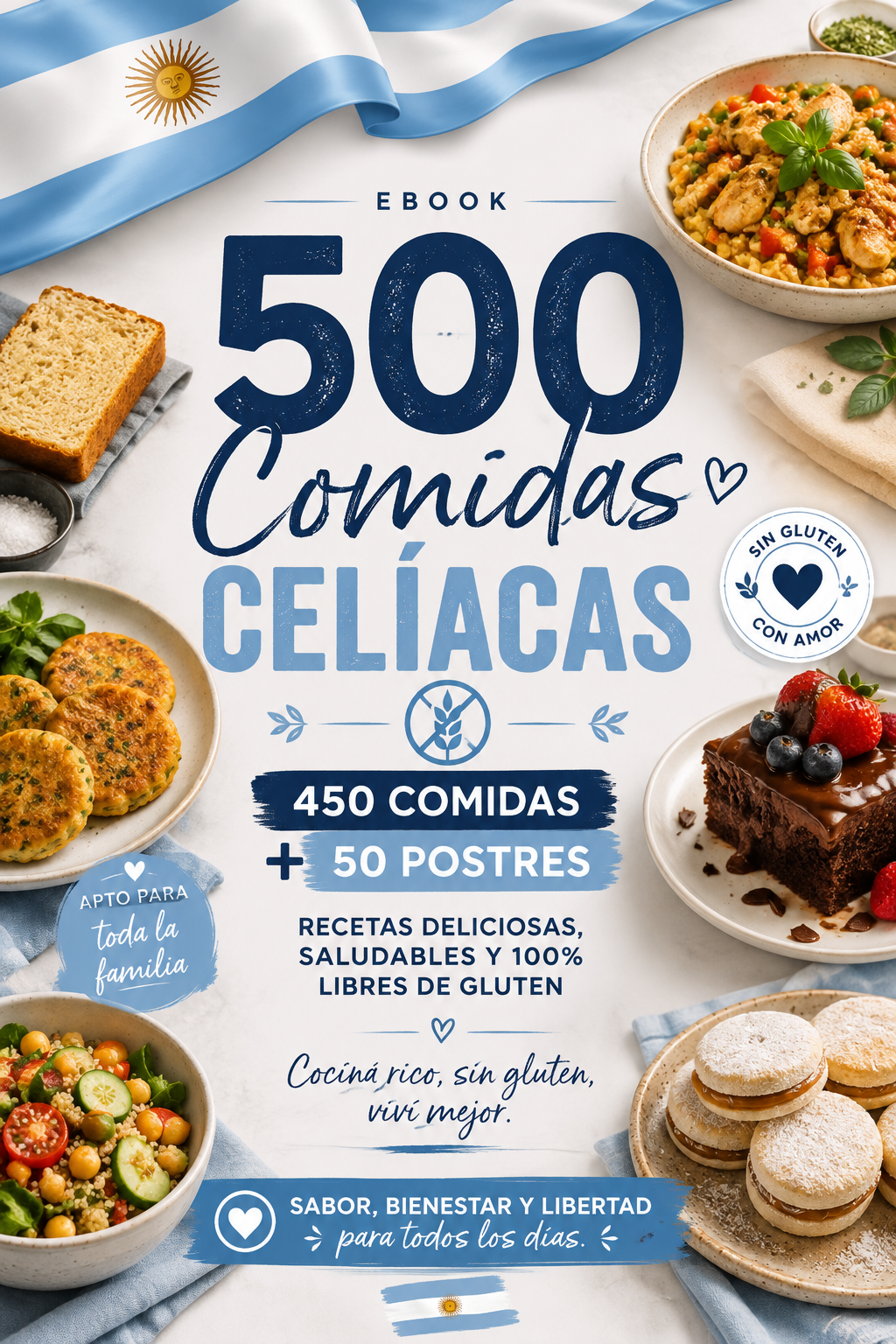 💙 500 RECETAS CELÍACAS